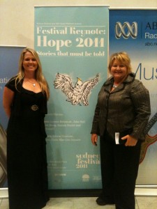 Esther and Maura at Hope 2011