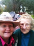 Aunty Jean and me.