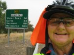 the road today, violet town for morning tea yummo!