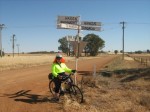 finger board on backroad to Wagga