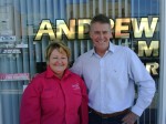 Andrew Stoner MP and Maura Luxford Kempsey 9 April 2010